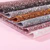 FOMIYES Nail Art Rhinestone Table Mat for Manicure Supplies Diamond-studded Nail Cover Creative Decoration Red view 2
