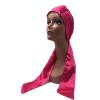 1Pc Edge Laying Scarf Wig Grip Band Headbands for Women Lace Frontal Wigs Hair Wrap Makeup Sport Yoga (Rose red) view 3