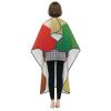Hair Salon Capes for Adults, Water Resistant & Anti Static Salon Haircut Capes with Adjustable Strap for Hair Cutting & Styling, 55 x 66 Inches, Compatible with Mexico Flag Gradient view 4