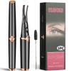 Heated Eyelash Curler, USB Rechargeable Electric Heating Eyelash Curler for Women, 3 Temperature Modes 2 in 1 Clip-Type Eyelash Curler with Built-in Comb Fast Heating & Long Lasting view 1