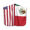 Hair Cutting Cape with Adjustable Neck Straps for Men Women, Breathable Styling Professional Hair Salon Cape Apron, Compatible with USA Mexico Flag Anti-Static Funny Large Hair Color Capes view 2