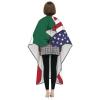 Hair Cutting Cape with Adjustable Neck Straps for Men Women, Breathable Styling Professional Hair Salon Cape Apron, Compatible with USA Mexico Flag Anti-Static Funny Large Hair Color Capes view 4