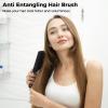 Anjetan 100 Packs Hair Brushes, Anti Entangling Hair Brushes Anti Static Massage Combs, Disposable Plastic Hair Combs for Curly Wet Dry Hair for Homeless, Shelter, Hotel, Nursing Home view 2