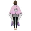 Anti-Static Hair Salon Cutting Cape Compatible with Pink And Purple Ombre Print, Durable Polyester Hair Stylist Haircut Cape, Water Resistant and Breathable Hair Caps for Cutting/Coloring/Perming view 4
