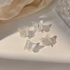 20 Pcs Small Butterfly Hair Claw Clips Clear Plastic Hair Claws Clamps Hair Jaw Clips Mini Hair Barrettes Accessories for Girls Women view 2