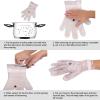 Paraffin Bath Mitts, Hand Gloves and Foot Socks Mask Set, Skin Repair Exfoliation Hydrating Mild with Vitamins Collagen SPA Hand Foot Mask for Dry Skin view 3