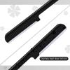 10 Pieces Eyebrow Razor for Women Facial Shaver Razor Brow Shaper Eyebrow Trimmer Dermaplaner Shaping Tool with Cover (Black) view 3