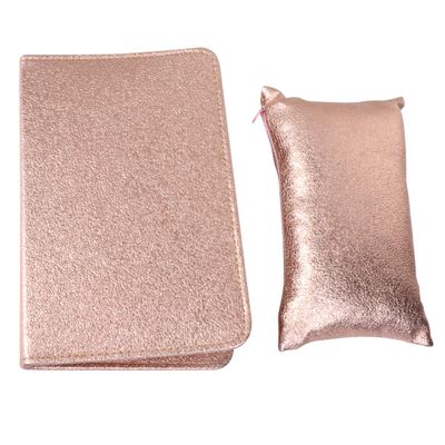 FOMIYES 2pcs Pu Leather Hand Rest Cushion for Nail Salon Foldable Hand Pillow for Manicure Arm Support Pad Soft Comfortable Nail Art