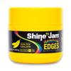AmPro Shine-n-Jam Rainbow Edges - Curly Hair Gel for Women - Styling Gel for Women - Strengthens with Silk Protein - Banana Pudding - 4 oz view 1