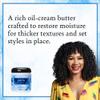 Camille Rose Black Castor Oil & Chebe Buttercream, Strengthening and Styling Butter to Restore Moisture for Thick, Textured Hair, 8 oz view 3
