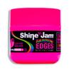 AmPro Shine-n-Jam Rainbow Edges - Strong Hold Curly Hair Gel for Women - Styling Gel for Women - Strengthens with Silk Protein - Strawberry - 4 oz view 1