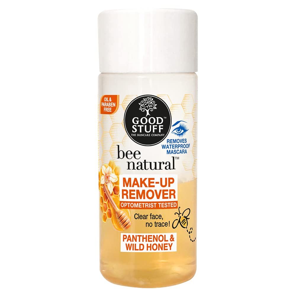 Good Stuff Bee Natural Gentle and Effective make up remover with Panthenol and Wild Honey 5.07 fl oz