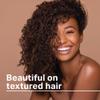 AmPro Shine-n-Jam Rainbow Edges - Strong Hold Curly Hair Gel for Women - Styling Gel for Women - Strengthens with Silk Protein - Melon Slice - 4 oz view 2
