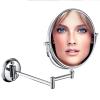 BhjKL Wall Makeup Mirror, Cosmetic Mirror,1X 10X Magnification, Wall Mounted 8 Inch Vanity Mirror, Bathroom Mirror 360 Swivel Extension (Silver) view 1
