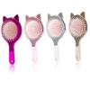 KBREE Electroplating Hairdressing Airbag Comb Cartoon Female Comb Massage Hair Comb Cute Cat Ear Comb Mini Children's Small Comb view 2