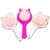 KBREE Electroplating Hairdressing Airbag Comb Cartoon Female Comb Massage Hair Comb Cute Cat Ear Comb Mini Children's Small Comb view 3