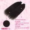 18Inch Kinky Straight Tape in Hair Extensions Human Hair,Kinky Straight Tape in 100% Real Extensions for Black Women 40 Pieces 100G/Set Skin Weft Invisible Double Sided Tape ins Hair Extensions view 2