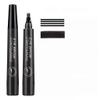 Professional Waterproof Eyebrow Pencil - Easy to Shape, Long Lasting (Black) view 1