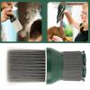 Neck Brush, Neck Duster Brush Hair Brush Green Fiber Soft Hair Salon Clean Broken Hair Brush Shredded Hair Brush Whirlwind Brush Hair Sweep Cleaning Haircut Brushes Grooming Powder Hairdressing Tool view 2