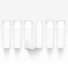Cosmetic Packaging Now Pure Airless Bottle, 100 ML, White with Frosted Cap (6 Pack) view 1