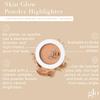 Glo Skin Beauty Skin Glow Powder Highlighter | Clean Mineral Cheek Highlighter | 3 Shimmery Shades, Cognac view 2
