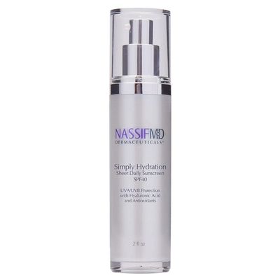 NassifMD Simply Hydration SPF40 Sheer Sunscreen