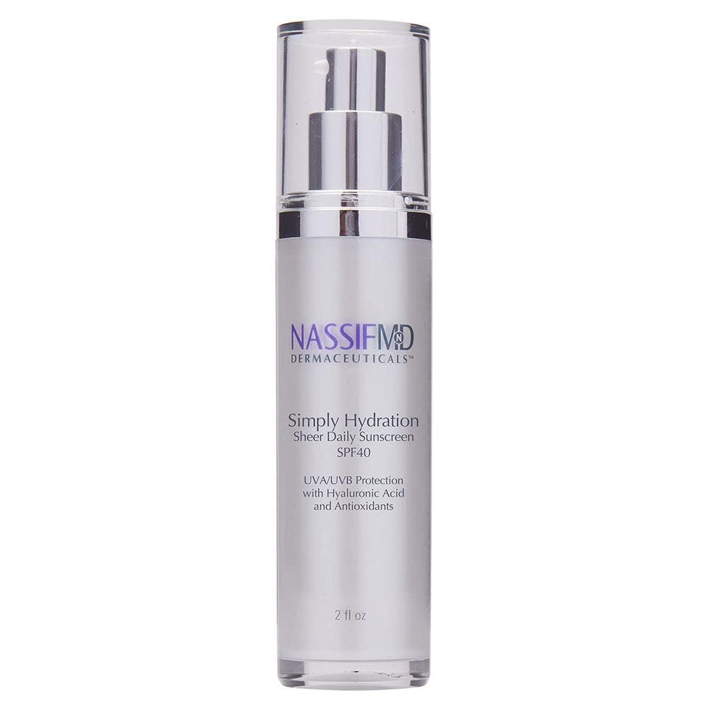 NassifMD Simply Hydration SPF40 Sheer Sunscreen