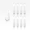 Cosmetic Packaging Now Pure Airless Bottle, 30 ML, White with Frosted Cap (Carton - 192 Pack) view 1