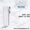 Cosmetic Packaging Now Pure Airless Bottle, 30 ML, White with Frosted Cap (Carton - 192 Pack) view 2