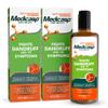 Medicasp Coal Tar Anti-Dandruff Shampoo, Alleviates Symptoms from 1st Wash, Treats Psoriasis, Seborrheic Dermatitis & Itchy Dry Scalp, Fights the Root Cause of Dandruff, Flakes Shampoo, 6 fl oz-2 Pack view 1