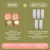 Oil Control Bundle | Purifying Shampoo Bar + Balanced Moisture Conditioner Bar | Solid Hair Care for Oily Hair | Vegan, Eco-Friendly | Plastic-Free view 4