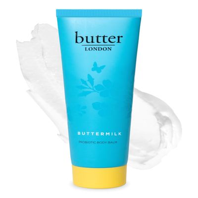 butter LONDON Probiotic Body Balm for Dry Skin - Non-Greasy Body Moisturizer for Sensitive & Normal Skin - Moisturizing Balm Enriched with Shea Butter & Sunflower Oil Hydrates & Repairs Skin