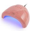 GAOY UV LED Nail Lamp, UV Light for Gel Polish, Professional Nail Dryer with Automatic Sensor, 3 Timers and Sensitive Mode, Pink view 1