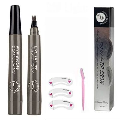 Professional Eyebrow Pencil, Waterproof, Easy and Easy to Shape Eyebrows, Long Lasting, Eyebrow Pencil (beige suit)