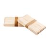 SILMII Wax Sticks Hair Removal Wood Waxing Craft Sticks Spatulas Applicators Durable Sticks Popsicle Stick for DIY (100PCS) view 1
