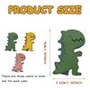 6 pcs Cartoon Dinosaur Hair Clips ,Cute Animal Pattern Barrettes for Girl Lady Hair Clip Headdress Hairstyle Decorate Supplies view 2