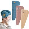 3 PCS Rapid Drying Towel, Microfiber Hair Towel Wrap, Coral Velvet Quick Dry Hair Turban, Super Absorbent Hair Wrap Turban, Soft Hair Wrap Towels for Women, Wet Hair, Curly, Longer, Thicker Hair view 1