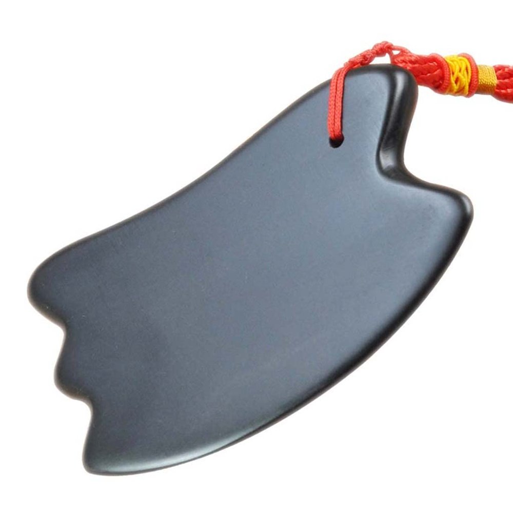 Bian Stone Scraping Massage Tools, Skincare Scraping Boards, Facial and Body Skin Tools, Spa Beauty, Soothing Neck, Hands and Feet, Promoting Blood Circulation