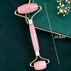 8.2cm Gua Sha Facial Tool,Natural Pink Crystal Face and Gua Sha Set, Face for Eye Puffiness Treatment, Skin Tightening, Rejuvenation Face & Neck view 2
