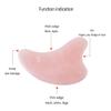 Gua Sha Tablets, Natural Skincare Massage Tool, Facial Back Gua Sha Board, Rejuvenating Skin, Reduce Puffiness, Therapy Massager for Face, Eyes, Neck view 3