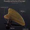 11cm Gua Sha Facial Tool, Gua Sha Set, Face for Eye Puffiness Treatment, Skin Tightening, Rejuvenation Face & Neck Face Neck Eye Beauty Body Universal view 4