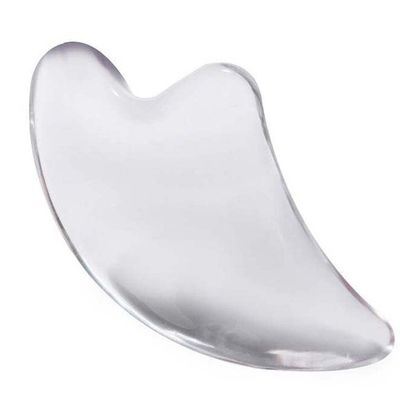 135mm Crysta l Gua Sha Board | Gua Sha Board | Handmade Spa Care Tools | Neck and Muscle Pain Relief | Facial Body Anti-Aging Wrinkle