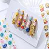 Dedyel Cute Nail Stickers 5D Embossed Cartoon Bear Nail Stickers Kawaii Animal Self-Adhesive Nail Decals for Women Girls Kids Nail Art Decoration view 2