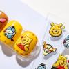 Dedyel Cute Nail Stickers 5D Embossed Cartoon Bear Nail Stickers Kawaii Animal Self-Adhesive Nail Decals for Women Girls Kids Nail Art Decoration view 3
