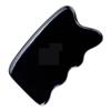 10cm Bian Stone Scraping Board, Facial Massager Spa Skincare Gua Sha Stone, Eye, Chin, Neck and Body Muscle Relaxation and Relief, Anti-Wrinkle and Anti-Aging Facial Sculptor view 1