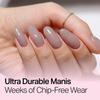Nailboo Dip Powder for Nails, Stormy Daze  Cool Grey Nail Dipping Powder, Custom Made with Highly Pigmented Ultra-Fine Formula, No UV Light Needed, DIY Nails at Home for Beginners or Pros, 0.5 oz view 2