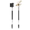 2PCS Professional Double-Ended Eyebrow and Eyelash Brush Set - Angled Eye Brow Brush, Spoolie, and 3 Head Eyelash Comb - Makeup Grooming Tool for Shaping Brows and Lashes view 1