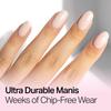 Nailboo Dip Powder for Nails, Nailflex & Chill  Pale Nude Nail Dipping Powder, Custom Made with Highly Pigmented Ultra-Fine Formula, No UV Light Needed, DIY Nails at Home for Beginners or Pros 0.5 oz view 2