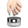 Nailboo Dip Powder for Nails, Gala Gal  Silver Glitter Nail Dipping Powder, Custom Made with Highly Pigmented Ultra-Fine Formula, No UV Light Needed, DIY Nails at Home for Beginners or Pros, 0.5 oz view 1
