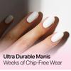 Nailboo Dip Powder for Nails, Heres A Tip  Cool White Nail Dipping Powder, Custom Made with Highly Pigmented Ultra-Fine Formula, No UV Light Needed, DIY Nails at Home for Beginners or Pros, 0.5 oz view 2